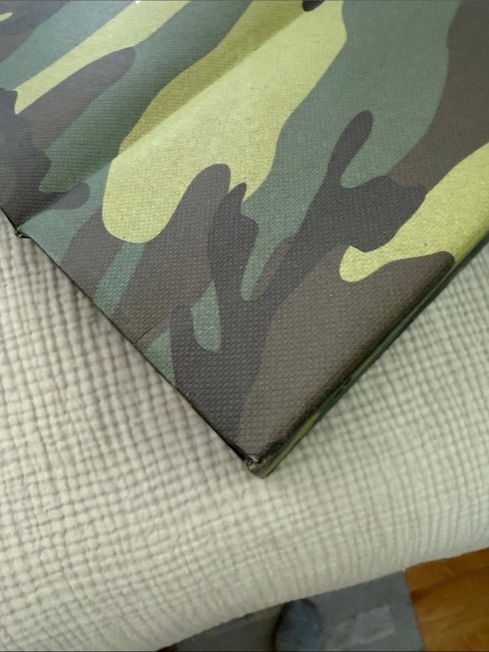 MZ WALLACE Camo Paper Shopping Bag